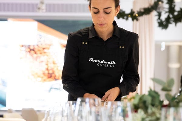 Weddings caterer grid professional staff