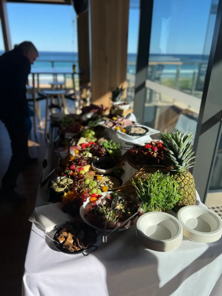 guide to sydney premium small party catering, sydney catering, catering sydney, sydney venue, classic throttle shop sydney , canapés, platter, plated, food presentation