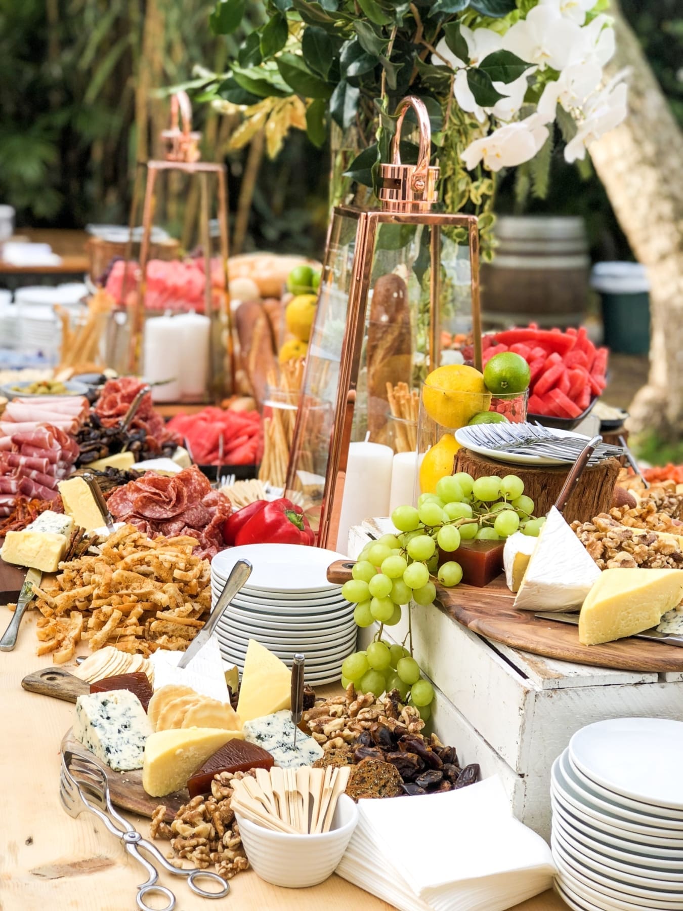 Grazing 80 guests Wedding Caterers Sydney